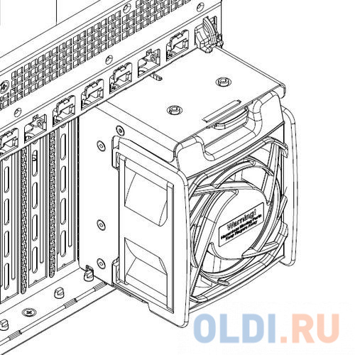 Вентилятор SuperMicro MCP-320-74701-0N-KIT