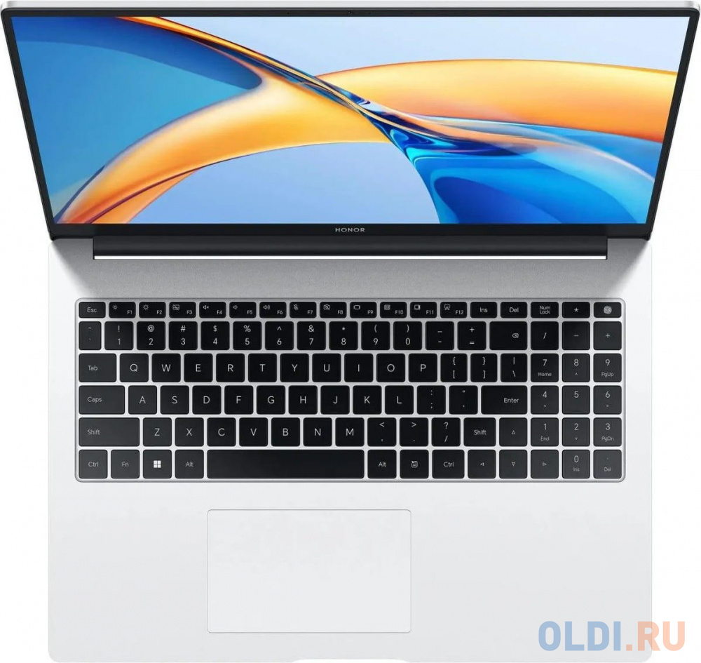 Ноутбук 16" IPS FHD HONOR MagicBook X16 silver (Ryzen 5 7640HS/16Gb/512Gb SSD/VGA int/noOS) (5301AJYF)