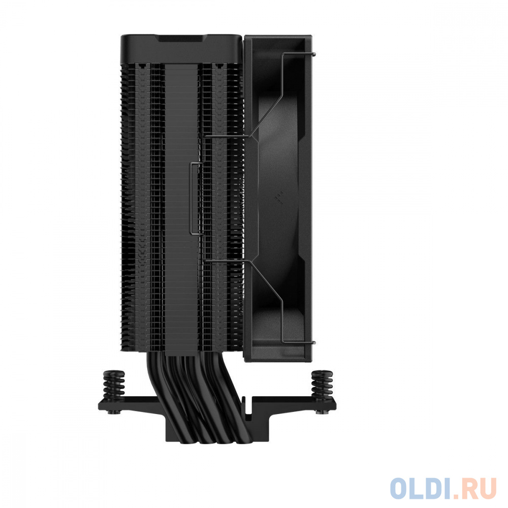 DEEPCOOL AG400 DIGITAL BK LGA1700/1200/115X/AM5/AM4 (9шт/кор, TDP 220W, PWM, Fan 120mm, 4 тепл. трубки, черный) RET в Москвe