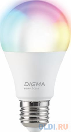 Умная лампа Digma DiLight A1 E27 11Вт 1150lm Wi-Fi (DLA1E27)