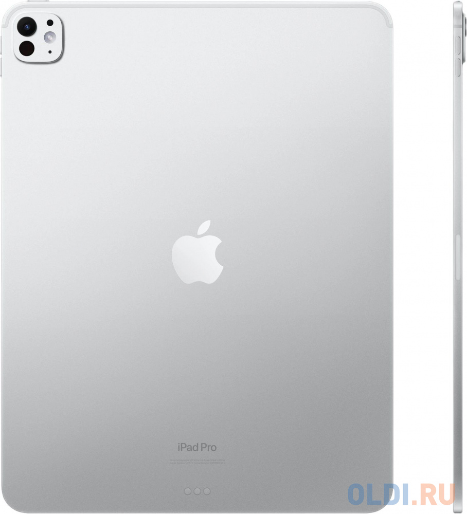 Планшет Apple iPad Pro 2024 A2925 M4 9C RAM8Gb ROM256Gb 13" OLED 2752x2064 iOS серебристый 12Mpix 12Mpix BT WiFi Touch 10hr