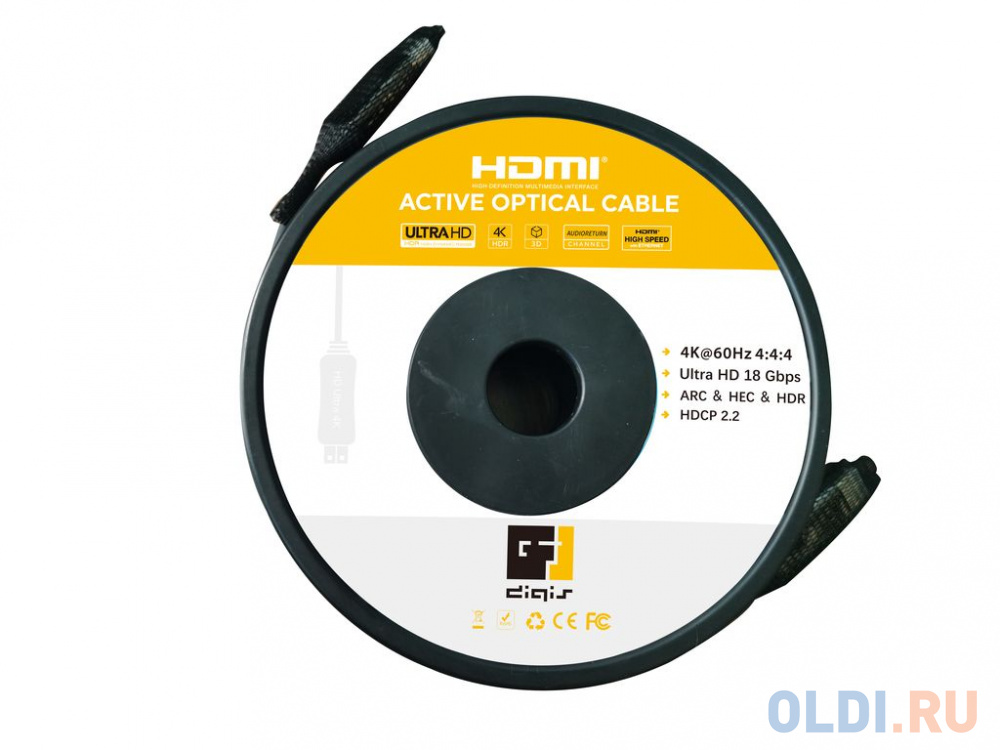 Оптический HDMI кабель Digis DSM-CH20-AOC в Москвe