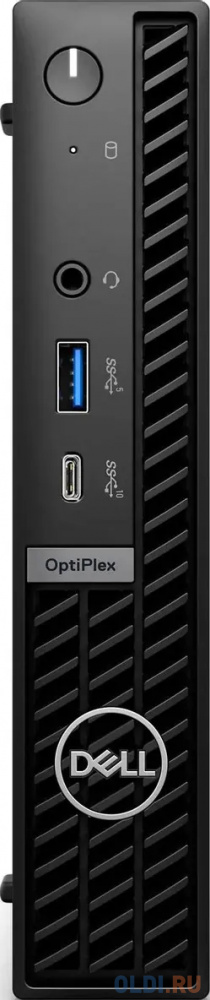 Неттоп Dell Optiplex 7020 Micro i5 14500T (1.7) 8Gb SSD256Gb UHDG 770 Linux Ubuntu GbitEth WiFi BT 90W мышь клавиатура черный (7020-5860) в Москвe