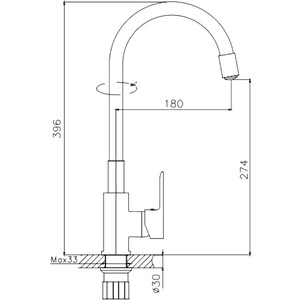 Кухонная мойка и смеситель GreenStone GRS-10E-308 Haiba HB70112-7 черная