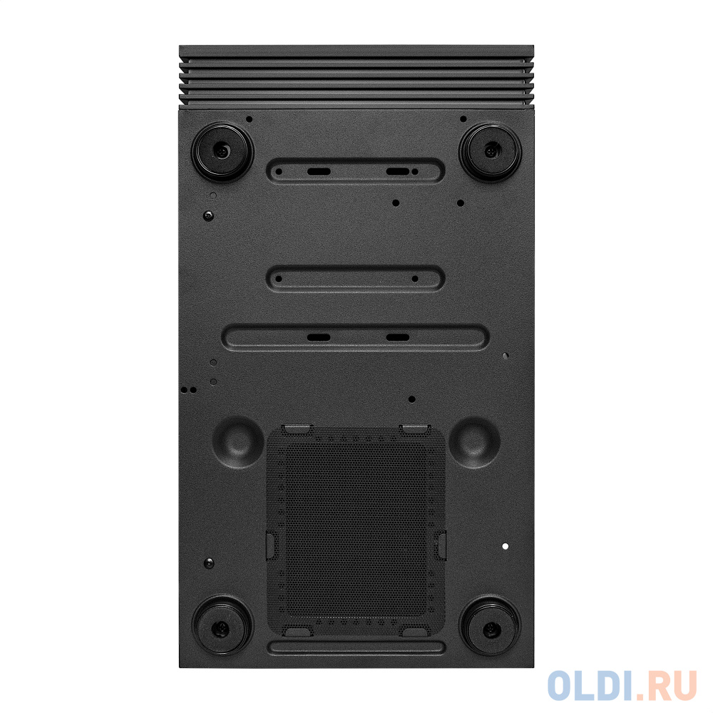 Корпус Miditower ExeGate i3 MATRIX-EVO800 (ATX, EVO800RGB 12см, 2*USB+1*USB3.0, HD аудио, черный, 2 вент. 18см с RGB подсветкой, пылевые фильтры, пере