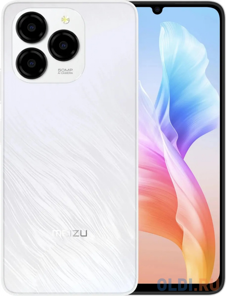 Смартфон Meizu Note 21 4/256Gb,  M411H,  белый