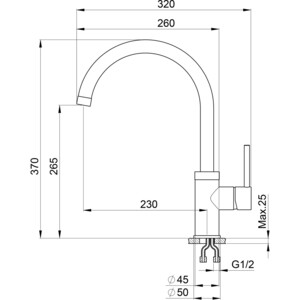 Кухонная мойка и смеситель Point Лаура 78 с дозатором, светло-бежевая (PN3005BG, PN3101BG, PN3201BG) в Москвe