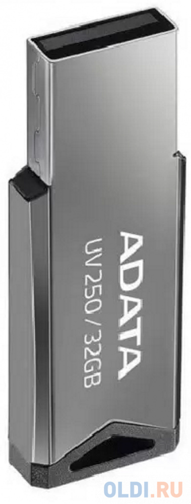 Флеш Диск A-Data 32Gb UV250 AUV250-32G-RBK USB2.0 серебристый