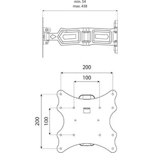 Кронштейн Sonorous SUREFIX 525