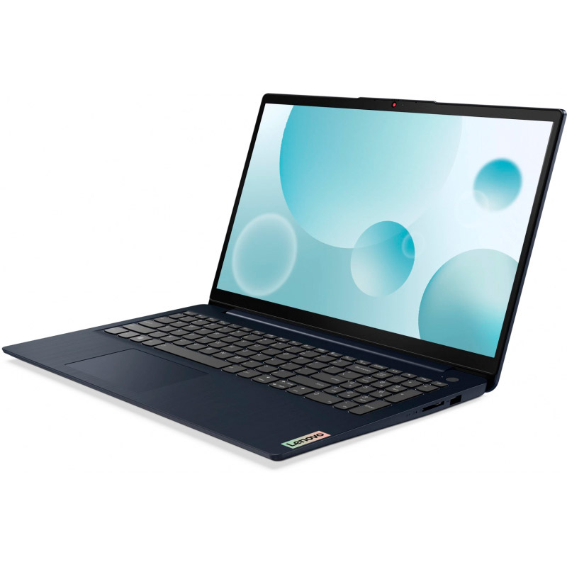 Ноутбук Lenovo IdeaPad 3 Abyss Blue 82RK011TRK (Intel Core i5 1235U 1.3 Ghz/8192Mb/512Gb SSD/Intel Iris Xe Graphics/Wi-Fi/Bluetooth/Cam/15.6/1920x1080/DOS) в Москвe