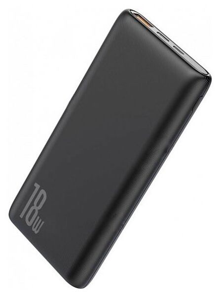 Внешний аккумулятор Baseus Power Bank Qick Chapge 10000mAh PD 3.0 + QC 3.0 Black PPDML-01