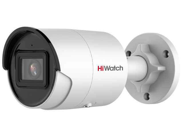 IP-камера HiWatch Pro IPC-B042-G2/U 6мм, уличная, корпусная, 4Мпикс, CMOS, до 2688x1520, до 30кадров/с, ИК подсветка 40м, POE, -40 °C/+60 °C, белый (IPC-B042-G2/U (6MM))