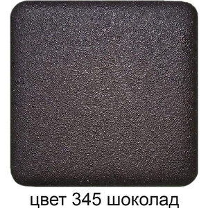 Кухонная мойка GreenStone GRS-06-345 шоколад, с сифоном