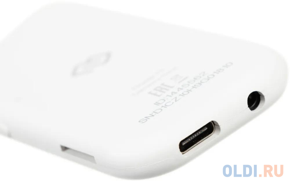 Плеер Hi-Fi Flash Digma T5 16Gb белый/1.54"/FM/microSDHC