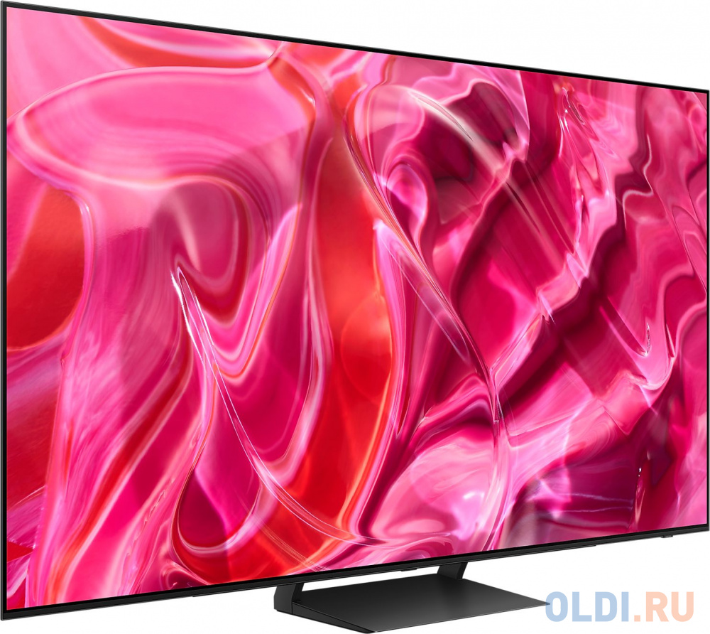 Телевизор OLED Samsung 77" QE77S90CAUXRU Series 9 черный титан 4K Ultra HD 120Hz DVB-T2 DVB-C DVB-S2 USB WiFi Smart TV (RUS)