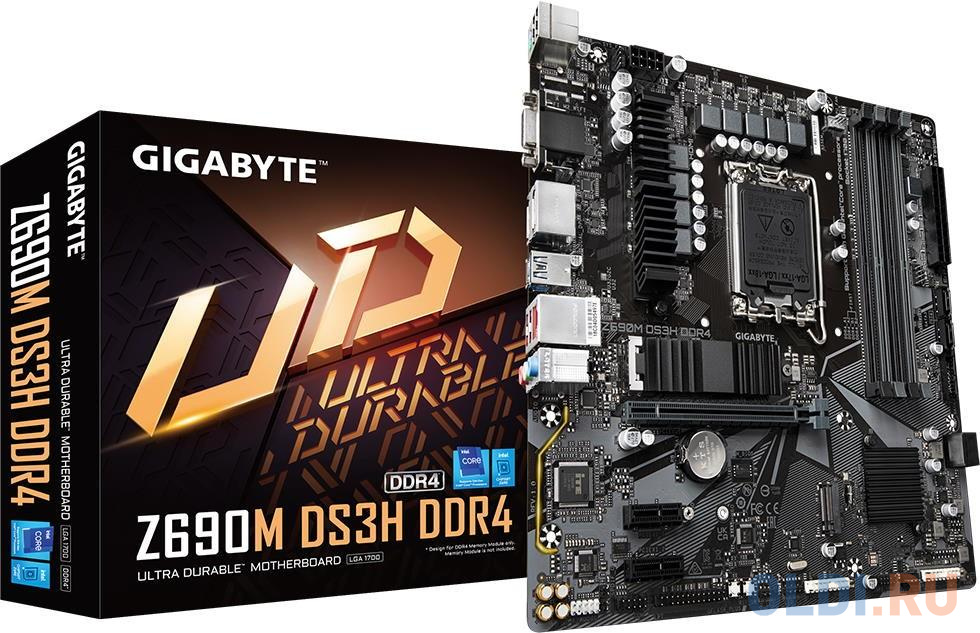 Материнская плата GigaByte Z690M DS3H DDR4 в Москвe