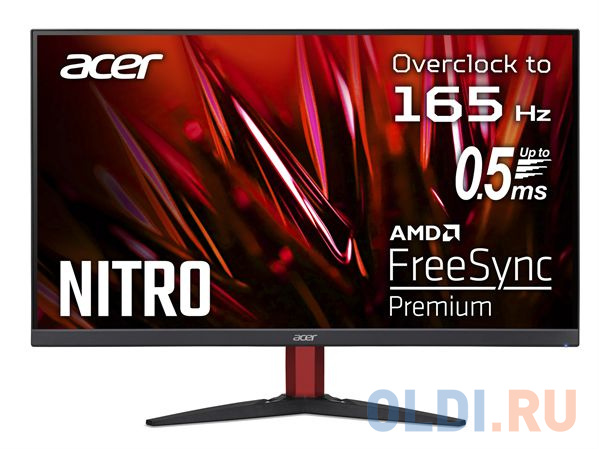 Монитор Acer 27" Nitro KG272M3bmiipx черный IPS LED 1ms 16:9 HDMI M/M полуматовая 250cd 178гр/178гр 1920x1080 180Hz FreeSync Premium DP FHD 2.6кг