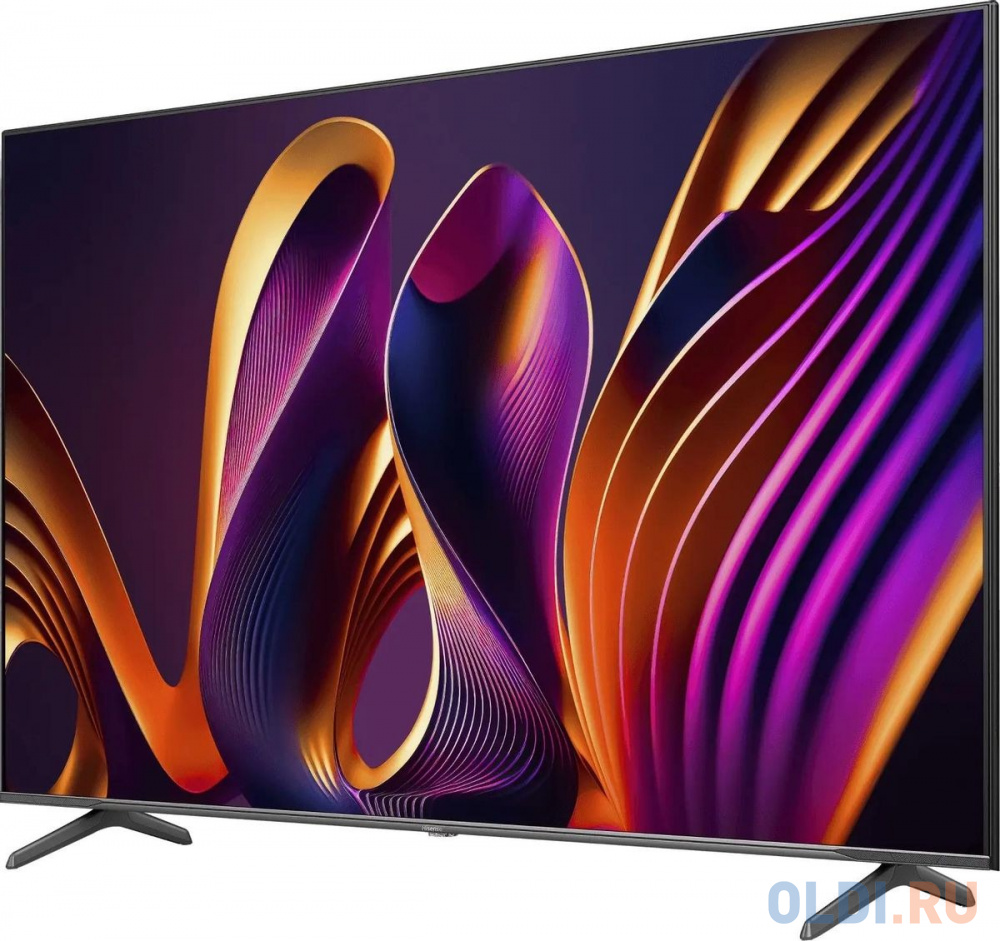 Телевизор QLED Hisense 55" 55E7NQ PRO темно-серый 4K Ultra HD 120Hz DVB-T DVB-T2 DVB-C DVB-S DVB-S2 USB WiFi Smart TV