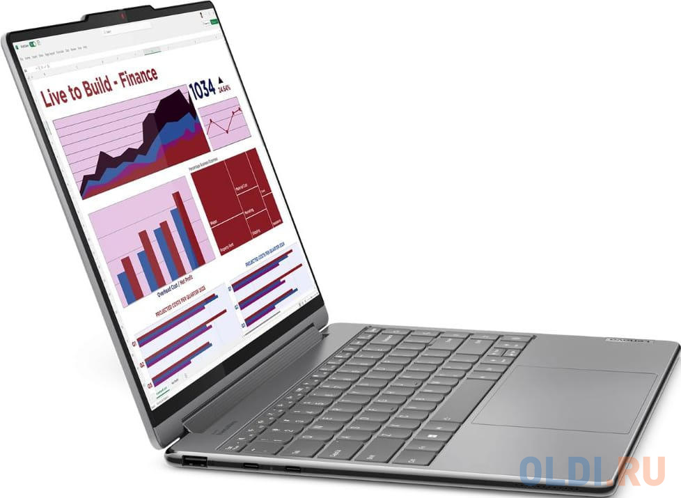 Ноутбук/ Lenovo Yoga 9 2-in-1 14IMH9 14"(3840x2400 OLED)/Touch/Intel Core Ultra 7 155H(1.4Ghz)/32768Mb/1024SSDGb/noDVD/Int:Intel Arc graphics/Cam