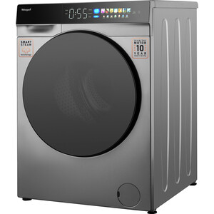 Стиральная машина Weissgauff WM 998 Full Touch DC Inverter Steam Silver