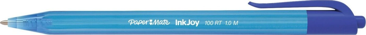 Ручка шариковая автомат Paper Mate INKJOY 100 RT, синий, пластик (S0957040)