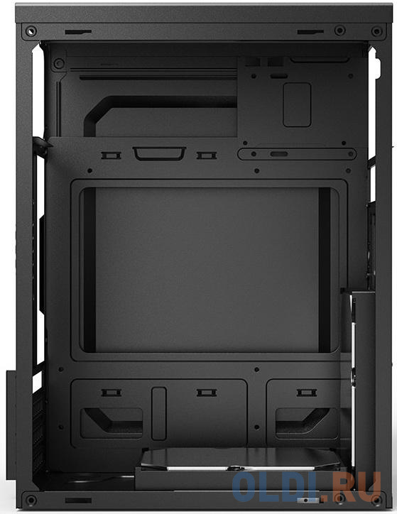 Корпус microATX CBR MX08 Без БП чёрный