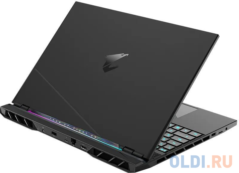 Ноутбук Gigabyte Aorus 16 BKF Core i7 13700H 16Gb SSD1Tb NVIDIA GeForce RTX4060 8Gb 16" QHD (2560x1440) Free DOS black WiFi BT Cam (BKF-73KZ654SD