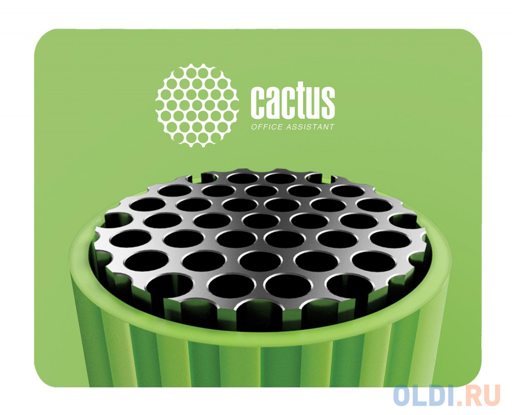 Коврик для мыши Cactus CS-MP-C01S зеленый 250x200x3мм