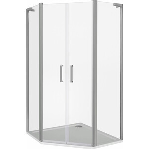 Душевой уголок Good Door Pandora PNT-TD 100x100 прозрачный, хром (PNT-TD-100-C-CH)