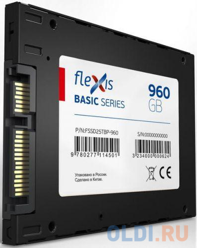 SSD накопитель Flexis SMI2258XT 960 Gb SATA-III