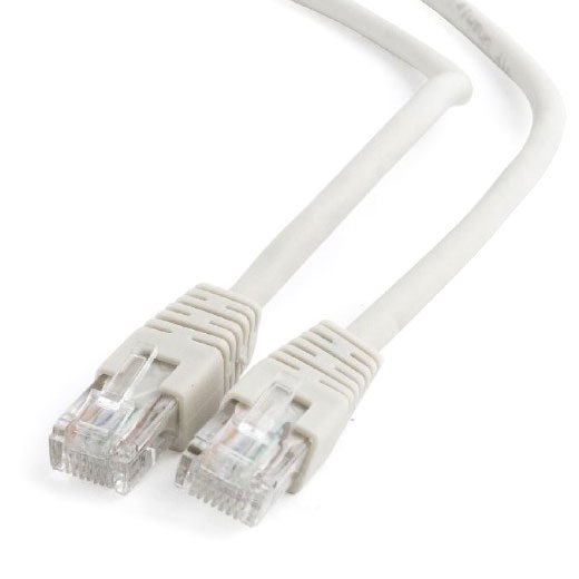 Патч-корд UTP кат.6 3м, RJ45-RJ45, серый, Cablexpert (PP6U-3M)