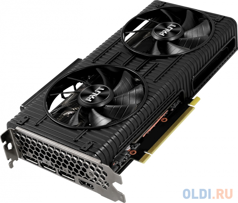 Видеокарта Palit nVidia GeForce RTX 3060 Ti DUAL V1 LHR 8192Mb