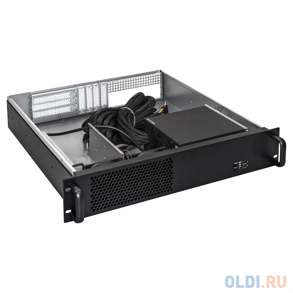 Серверный корпус ExeGate Pro 2U450-03 <RM 19", высота 2U, глубина 450, БП 600ADS, USB>