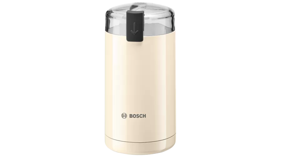 Кофемолка Bosch TSM6A017C, ротационный нож, 75 г, 180 Вт, бежевый (TSM6A017C)