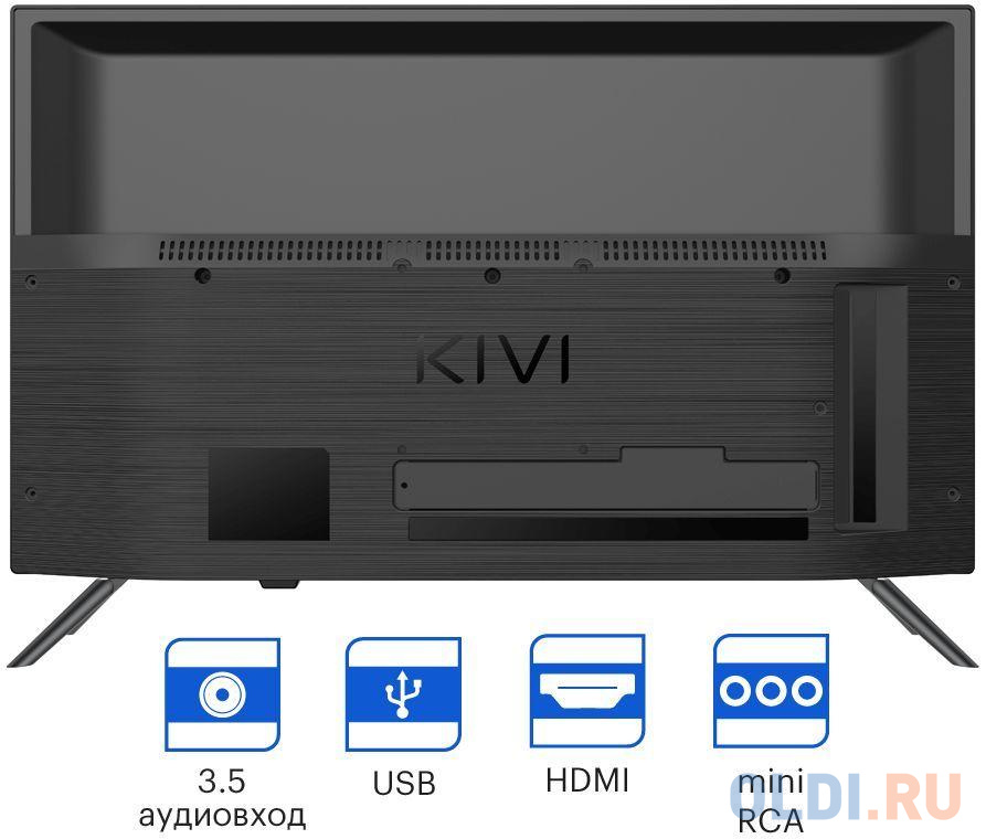 Телевизор Kivi 24H500LB 24" LED HD Ready
