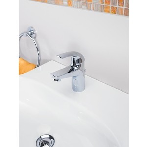 Смеситель для раковины Grohe BauCurve с донным клапаном, хром (32805000)