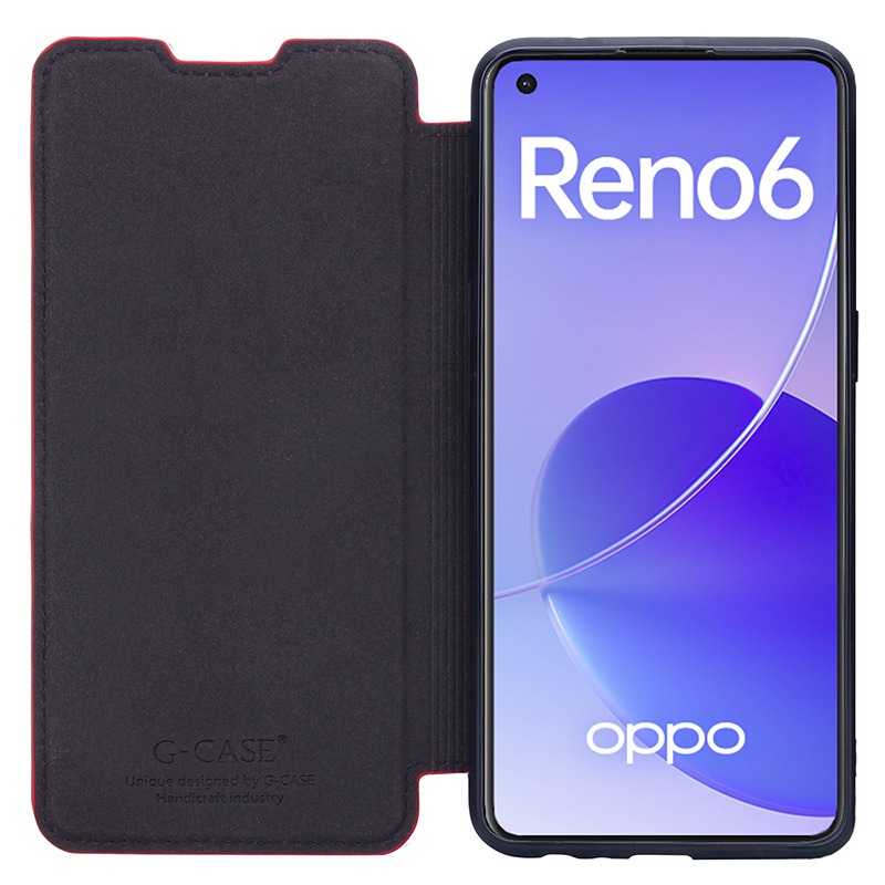 Чехол G-Case для Oppo Reno 6 4G Slim Premium Red GG-1565-02