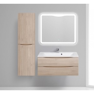 Пенал BelBagno Fly/Marino 40 rovere grigio, левый (FLY-MARINO-1500-2A-SC-RG-P-L)