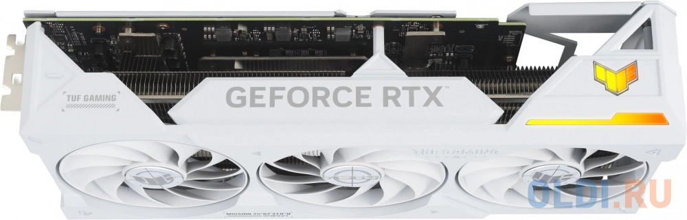 Видеокарта Asus PCI-E 4.0 TUF-RTX4070TIS-O16G-BTF-WHITE NVIDIA GeForce RTX 4070TI Super 16Gb 192bit GDDR6X 2640/21000 HDMIx2 DPx3 HDCP Ret в Москвe