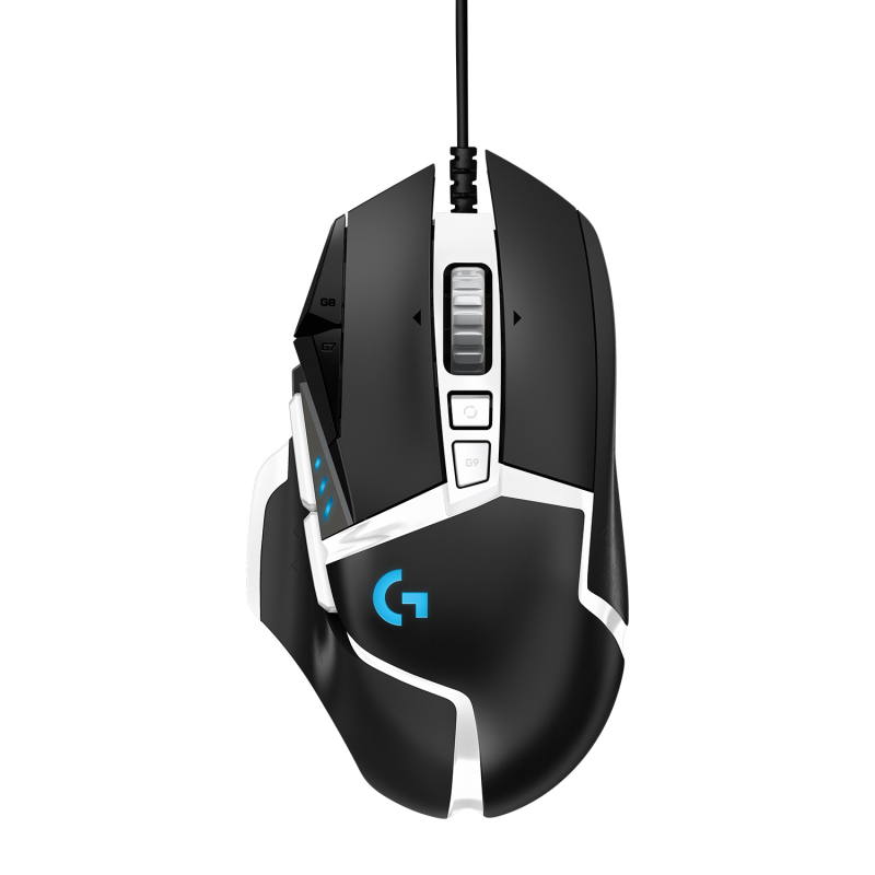 Мышь Logitech G502 SE HERO Corded Gaming Mouse USB Black/White 910-005730 в Москвe