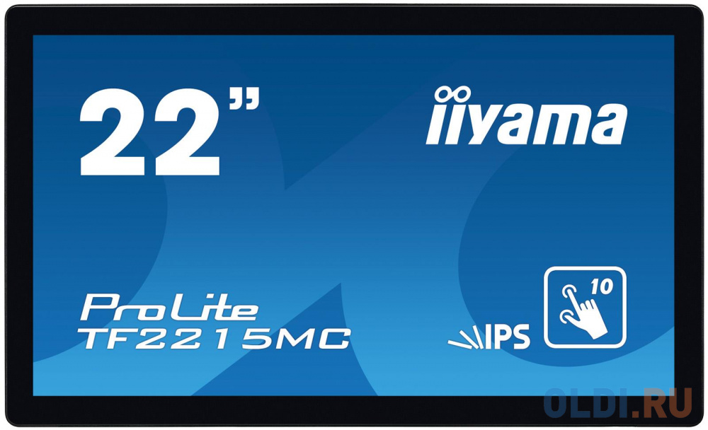 Монитор 22" iiYama TF2215MC-B2 черный IPS 1920x1080 315 cd/m^2 14 ms VGA HDMI DisplayPort Аудио