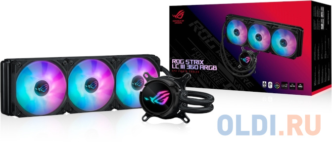 Жидкостная система охлаждения ASUS ROG STRIX LC III 360 ARGB /AIO COOLER,ASETEK,SIGRID V2, ARGB в Москвe