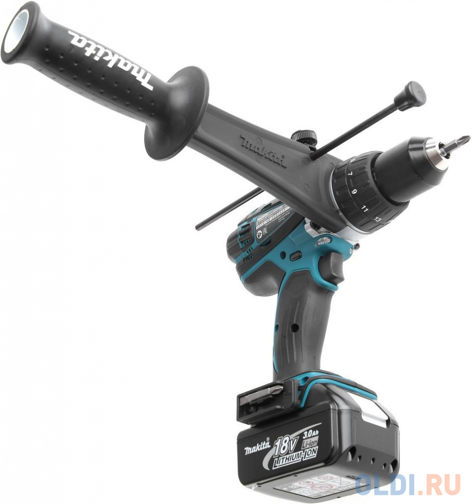 Аккумуляторная дрель-шуруповерт Makita DHP458RFE