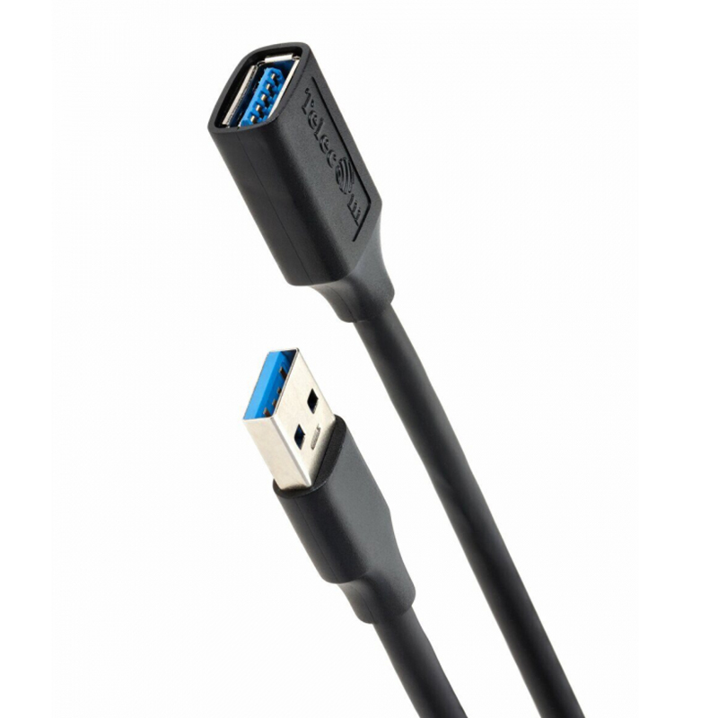 Аксессуар Telecom USB 3.0 Am-Af 1m Black TUS708-1M