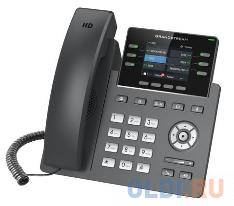 Телефон IP Grandstream GRP-2613 черный в Москвe