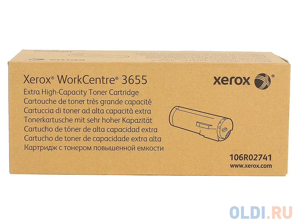 Картридж Xerox 106R02741 для WС 3655 черный 25900стр