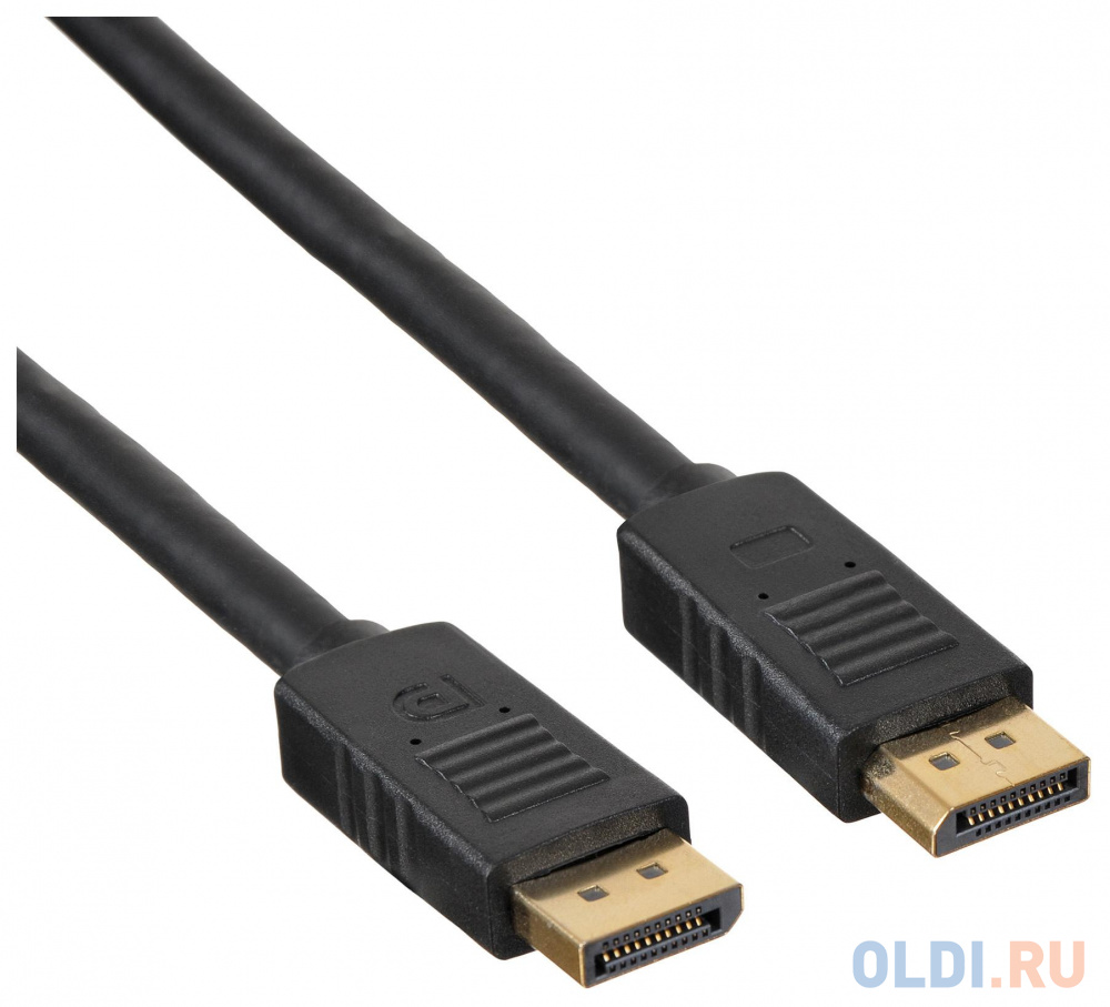 Кабель DisplayPort 10м Бюрократ BHP-DPP-1.4-10 круглый черный