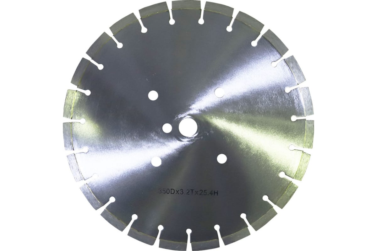 Диск отрезной алмазный FTL ⌀35 см x 3.2 мм x 2.54 см, прямой, бетон, 1 шт. (ECB-350)