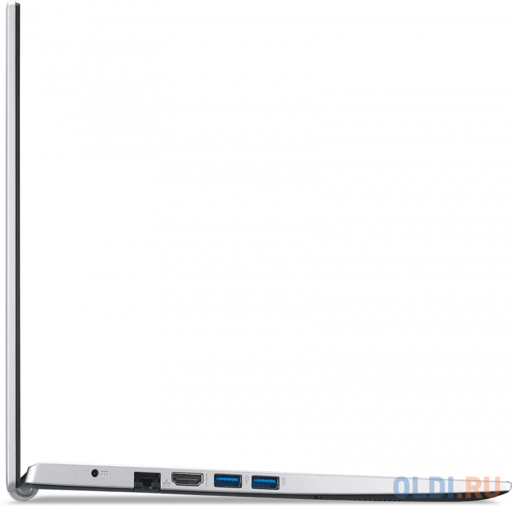 Ноутбук Acer Aspire 3 A315-58 Core i5 1135G7 8Gb SSD256Gb Intel Iris Xe graphics 15.6" TN FHD (1920x1080) noOS silver WiFi BT Cam (NX.ADDEM.00E)