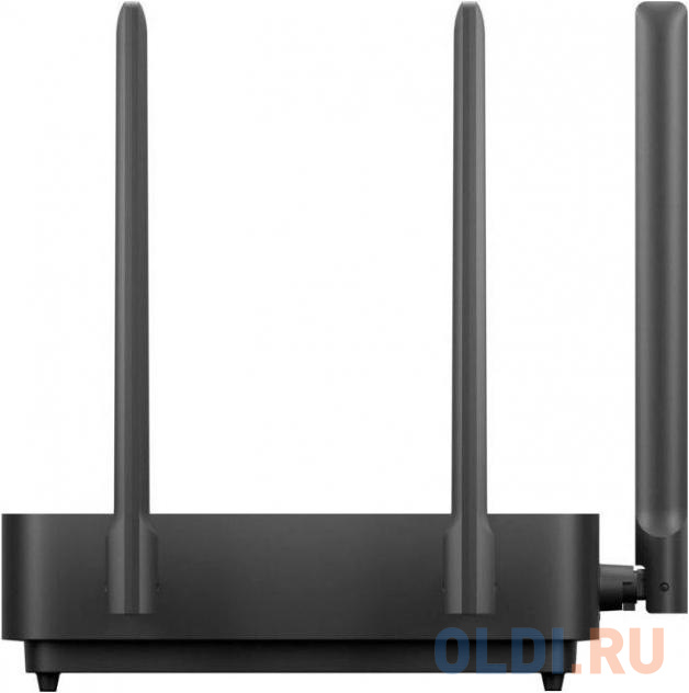 Беспроводной маршрутизатор Xiaomi Mi Router AX3200 802.11ax 2400Mbps 2.4 ГГц 5 ГГц 3xLAN черный DVB4314GL